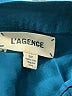 L'Agence Teal Long Sleeve Blouse Size S - photo 7