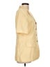 Oleg Cassini 100% Acetate Yellow Blazer Size 12 - photo 4