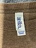 Bella 100% Polyester Brown Short Sleeve T-Shirt Size S - photo 7