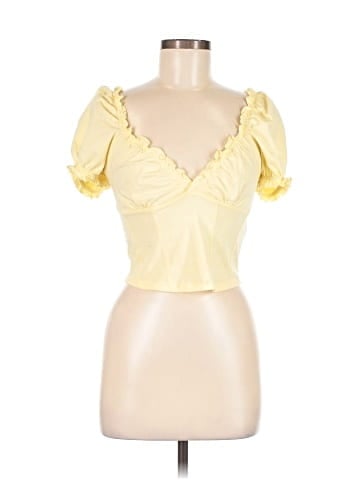 Topshop Short Sleeve Top (view 1)