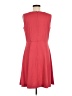 212 Collection Solid Red Casual Dress Size M - photo 2