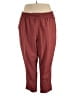 Active by Old Navy Solid Burgundy Casual Pants Size 3X - photo 1