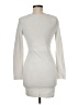 Forever 21 Solid Gray Cocktail Dress Size M - photo 2