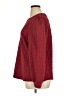 Fashion Burgundy Pullover Sweater Size XL - photo 5