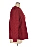 Fashion Burgundy Pullover Sweater Size XL - photo 4