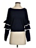 Love By Design 100% Acrylic Blue Pullover Sweater Size S - photo 1