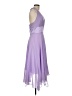 Donna Ricco 100% Polyester Solid Purple Cocktail Dress Size 6 - photo 4