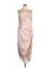 Hutch 100% Polyester Tan Cocktail Dress Size 18 - photo 1