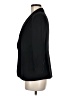 Nine West 100% Polyester Solid Black Blazer Size 6 - photo 5