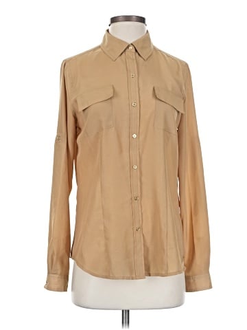 Calvin Klein Long Sleeve Button-Down Shirt (view 1)