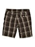 One Tuff Babe Plaid Brown Shorts Size 9 - 10 - photo 2