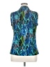 Alex Marie Blue Sleeveless Blouse Size XL - photo 2