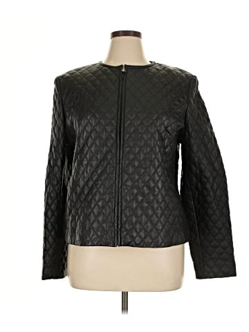 Casual Corner Leather Jacket (view 1)