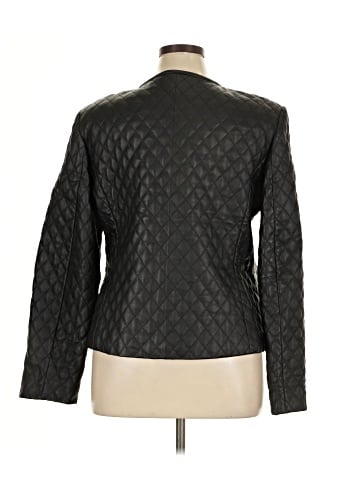 Casual Corner Leather Jacket (view 2)
