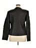 Casual Corner 100% Leather Argyle Black Leather Jacket Size XL - photo 2
