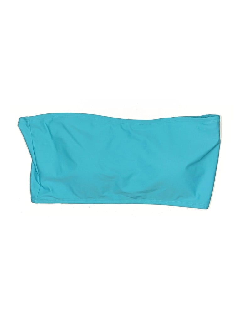 Pre-owned Unbranded Swimsuit Top Teal Swimwear