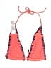 Topshop Graphic Pink Swimsuit Top Size 2 - photo 2