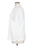Lands' End 100% Polyester White Short Sleeve Blouse Size XL - photo 5