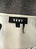 DKNY 100% Polyester Ivory Short Sleeve Top Size L - photo 7