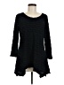 Tianello Black 3/4 Sleeve Top Size M - photo 1