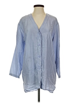 David Hollis 3/4 Sleeve Silk Top