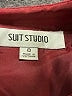 Suit Studio 100% Polyester Burgundy Cocktail Dress Size 8 - photo 7