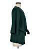 Krazy Kat 100% Rayon Green 3/4 Sleeve Blouse Size M - photo 4