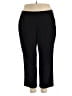 Croft & Barrow Solid Black Active Pants Size 18 - photo 1