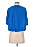 Vince Camuto Blue 3/4 Sleeve Blouse Size S (petite) - photo 2