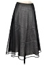 Express 100% Polyester Solid Gray Casual Skirt Size 1 - 2 - photo 2