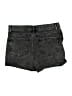 Express Black Denim Shorts Size 4 - photo 2