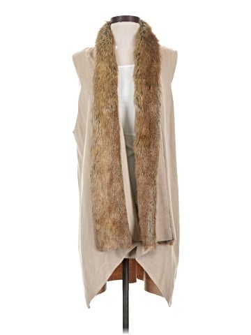 Calvin Klein Faux Fur Vest (view 1)