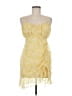 Sweet Storm 100% Polyester Yellow Formal Skirt Size M - photo 1