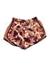Nike 100% Polyester Print Brown Athletic Shorts Size S - photo 1