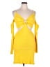 Almost Famous Yellow Casual Dress Size 3X - photo 1