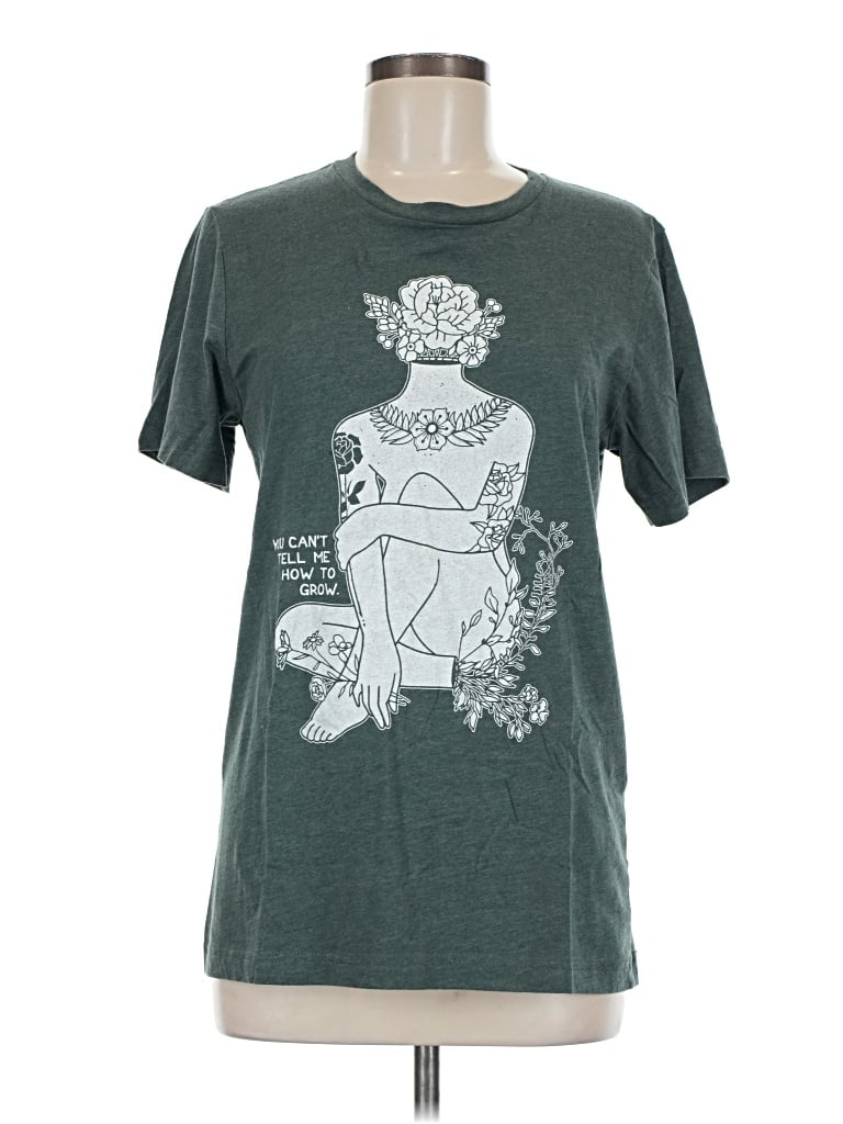 Pre-owned Bella+canvas Short Sleeve T-shirt In Teal