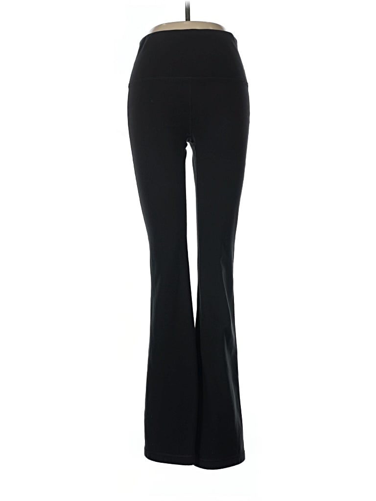 Pre-owned Yogalicious Active Pants In Black