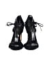 Antonio Melani 100% Leather Black Sandals Size 6 1/2 - photo 2