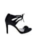 Antonio Melani 100% Leather Black Sandals Size 6 1/2 - photo 1