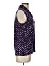 Anne Klein Polka Dots Blue Sleeveless Button-Down Shirt Size L (estimated) - photo 4