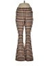 Cato Houndstooth Brown Dress Pants Size 10 - photo 1