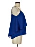 Lovemarks Blue Sleeveless Blouse Size S - photo 4