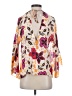 Ideology 100% Silk Ivory 3/4 Sleeve Silk Top Size XS - photo 1