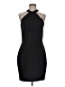 Taylor Solid Black Cocktail Dress Size 12 - photo 1
