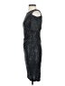 En Focus Studio Stars Silver Cocktail Dress Size 4 - photo 5