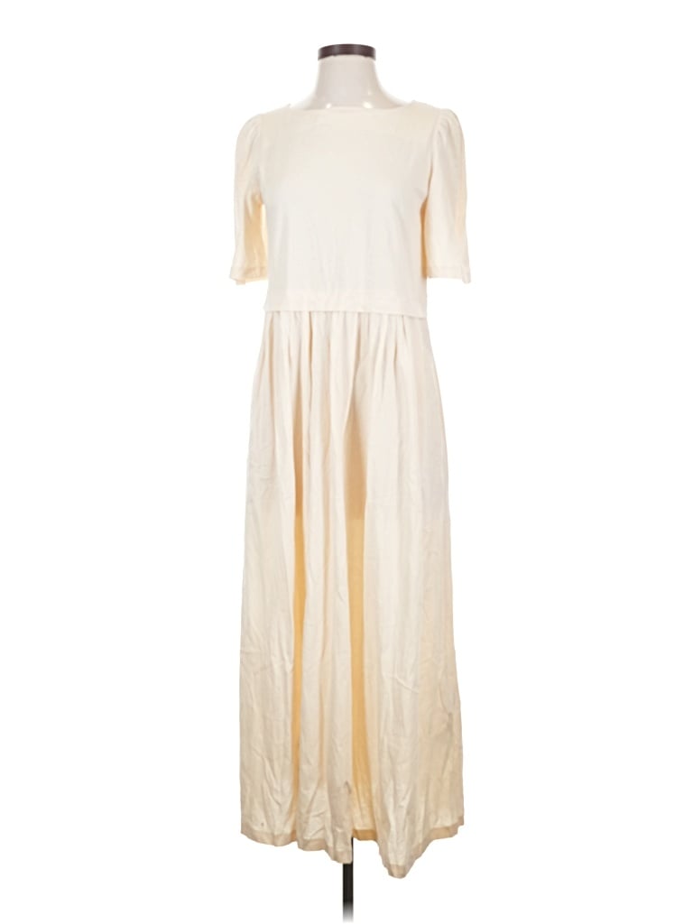 Pre-owned Weekend Max Mara Casual Dress In Ivory