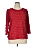 Notations Red 3/4 Sleeve Blouse Size XL - photo 1