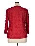 Notations Red 3/4 Sleeve Blouse Size XL - photo 2