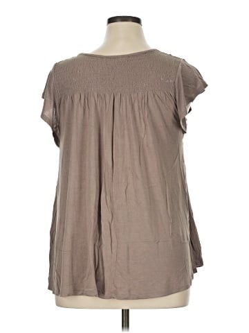 Olivia Sky Short Sleeve Blouse (view 2)