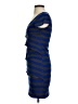 Bailey Blue Stripes Blue Casual Dress Size S - photo 5